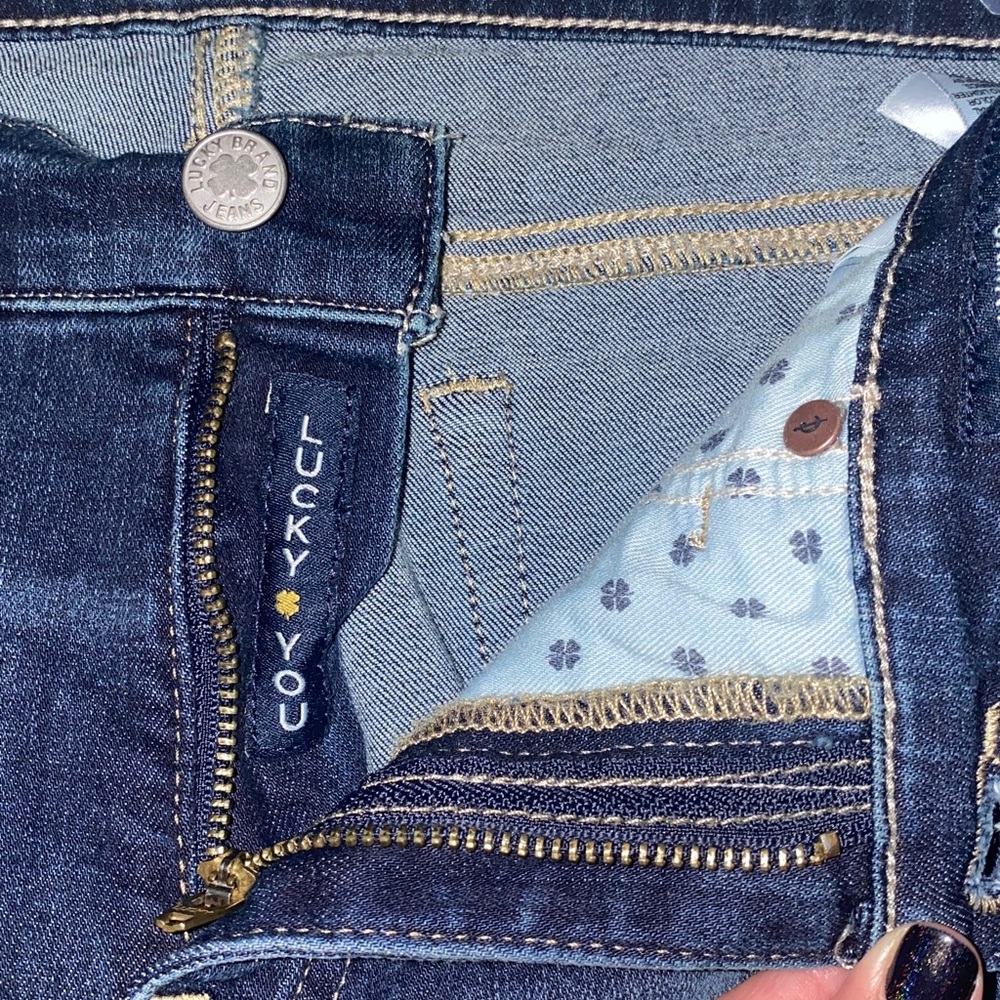 NWT Lucky Brand Ava Skinny Jean - Dark Wash - Picture 6 of 16
